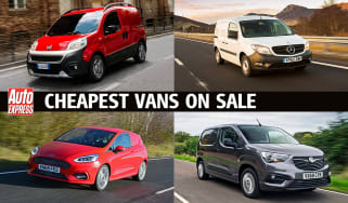 Cheapest vans to buy - header